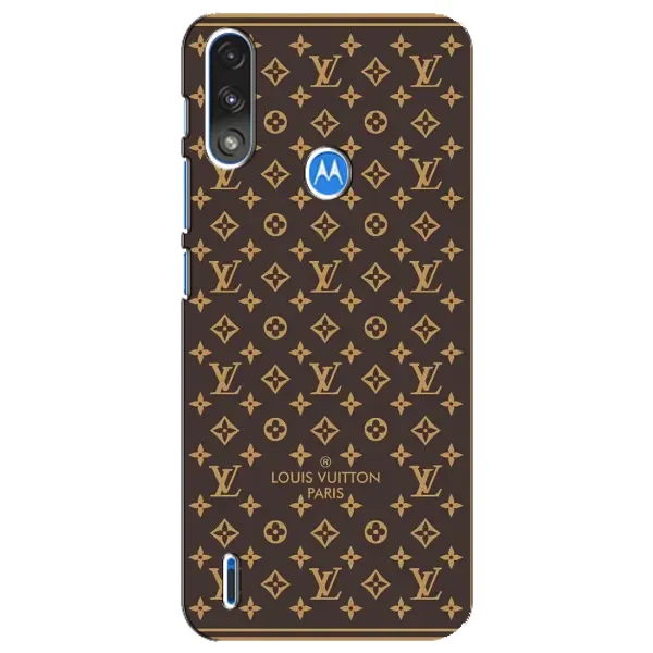 Чехол с рисунком «Фон Луи Виттон» для Motorola E7 Power
