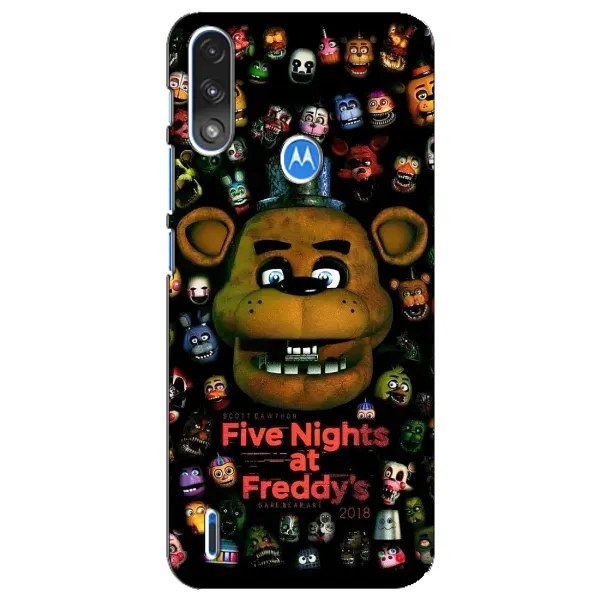 Чехол с рисунком «Freddy» для Motorola E7 Power
