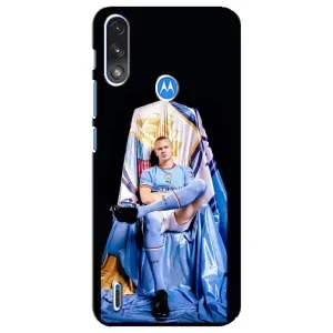 Чехлы с принтом для Motorola E7 Power Футболист (футболист Холанн)