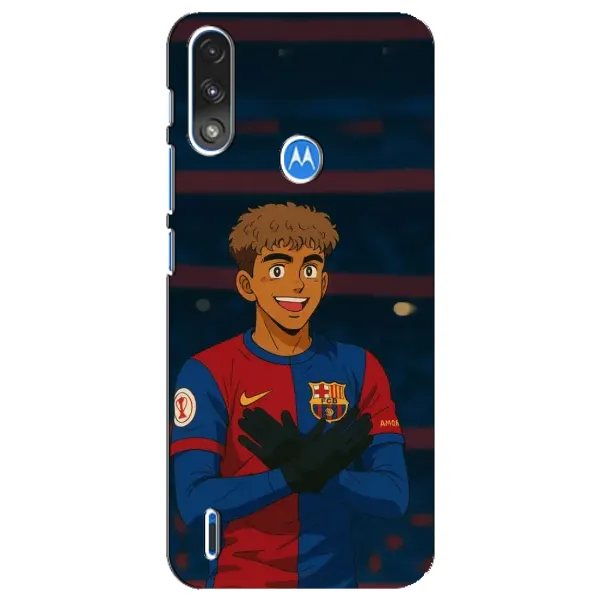 Чехол с рисунком «Футболист Ямаль» для Motorola E7 Power