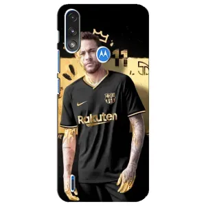 Силиконовый Чехол Motorola E7 Power (Gold Neymar)