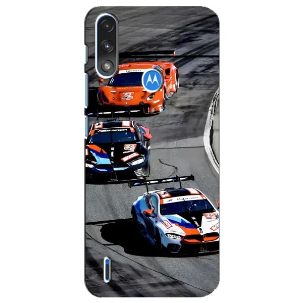 Чехол с рисунком «Гонщики» для Motorola E7 Power