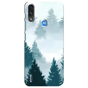 Літній Чохол на Motorola E7 Power (Гірський Ліс)
