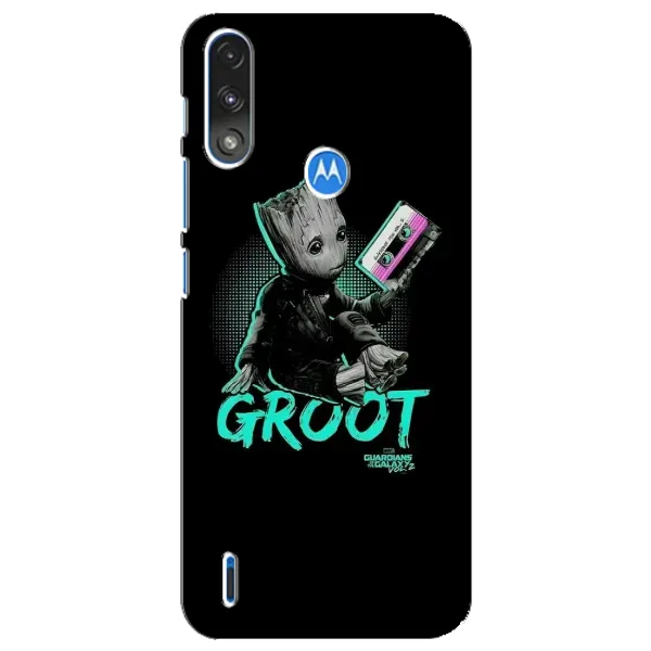 Чехол с рисунком «Groot» для Motorola E7 Power Чехол с рисунком «Groot» для Motorola E7 Power