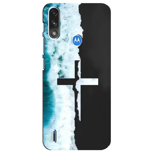 Чехол с рисунком «Хрест» для Motorola E7 Power Чехол с рисунком «Хрест» для Motorola E7 Power