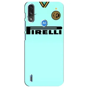 Силиконовые Чехлы принт Футбол на Motorola E7 Power (Inter)