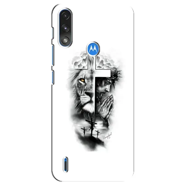 Чехол с рисунком «История Христа» для Motorola E7 Power