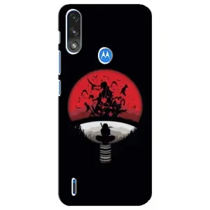 Чехол с рисунком «Итачи на черном» для Motorola E7 Power