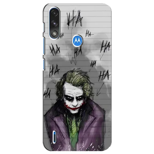 Чехол с рисунком «Joker клоун» для Motorola E7 Power