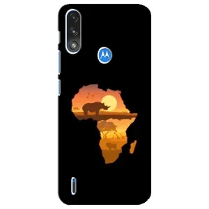 Літній Чохол на Motorola E7 Power (Карта)