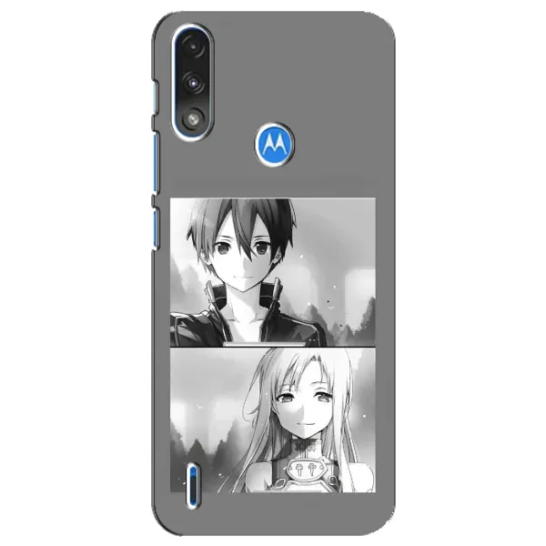 Чехол с рисунком «Кирито-Асуна» для Motorola E7 Power Чехол с рисунком «Кирито-Асуна» для Motorola E7 Power