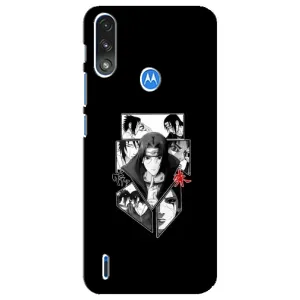 Чехол с рисунком «Коллаж Итачи» для Motorola E7 Power
