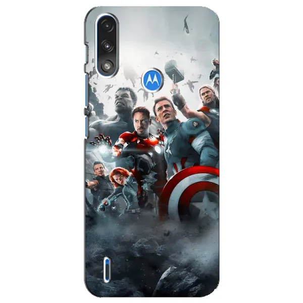 Чехол с рисунком «Команда марвел» для Motorola E7 Power Чехол с рисунком «Команда марвел» для Motorola E7 Power
