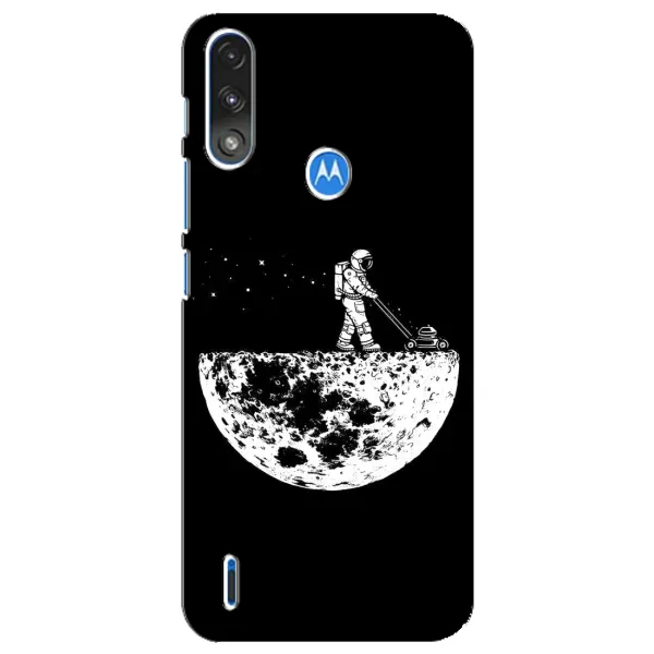 Чехол с рисунком «Космонавт» для Motorola E7 Power