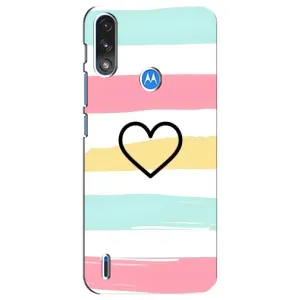 Чохли з тематикою "Маленькі Сердчеки" на Motorola E7 Power (Гарне сердечко)