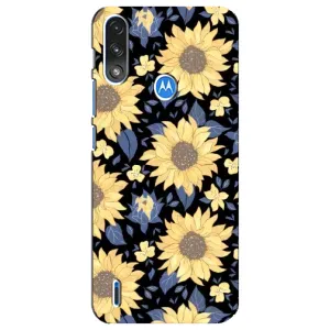 Чехлы с тематикой "ЦВЕТЫ" на Motorola E7 Power (красивые цветы)