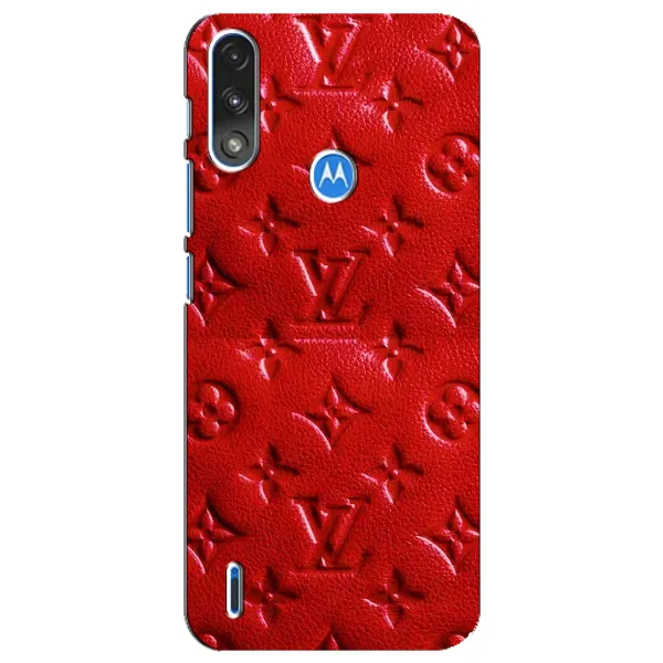 Чехол с рисунком «Красный ЛВ» для Motorola E7 Power