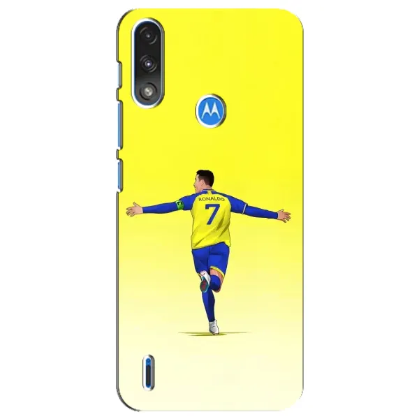 Чехол с рисунком «Криштиану Аль Наср» для Motorola E7 Power