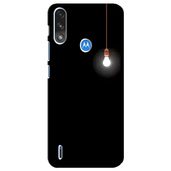 Чехол с рисунком «Лампочка» для Motorola E7 Power Чехол с рисунком «Лампочка» для Motorola E7 Power