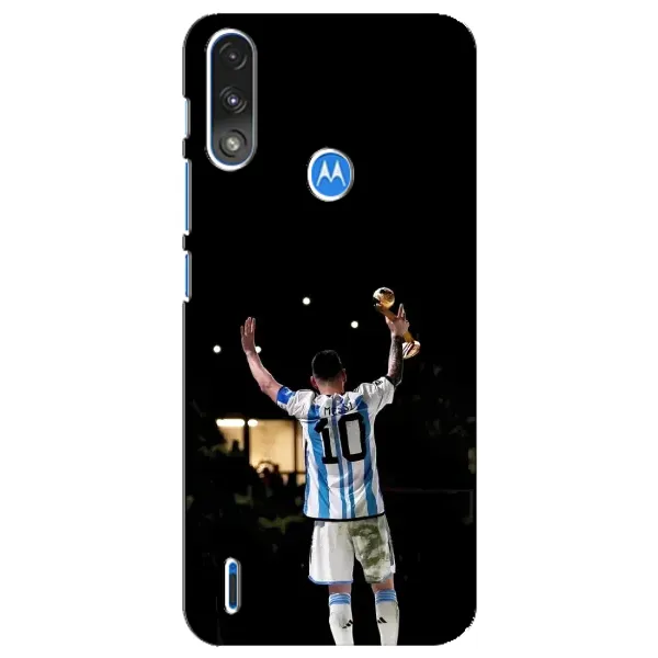 Чехол с рисунком «Лео Чемпион» для Motorola E7 Power