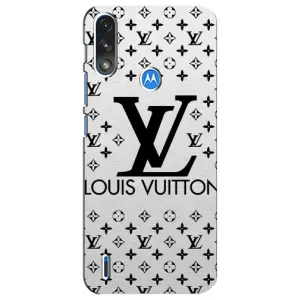 Чехол с рисунком «LV» для Motorola E7 Power