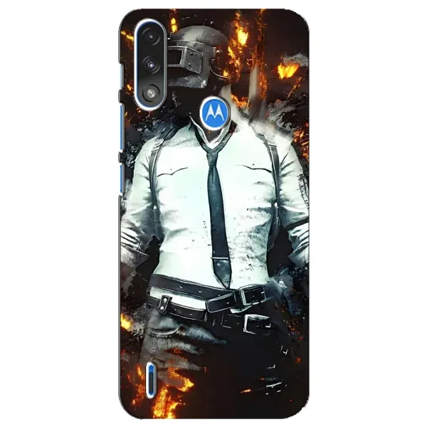 Чехол с рисунком «Man Пубг» для Motorola E7 Power Чехол с рисунком «Man Пубг» для Motorola E7 Power