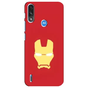 Чехол Супергерой Железный человек на Motorola E7 Power (Man)