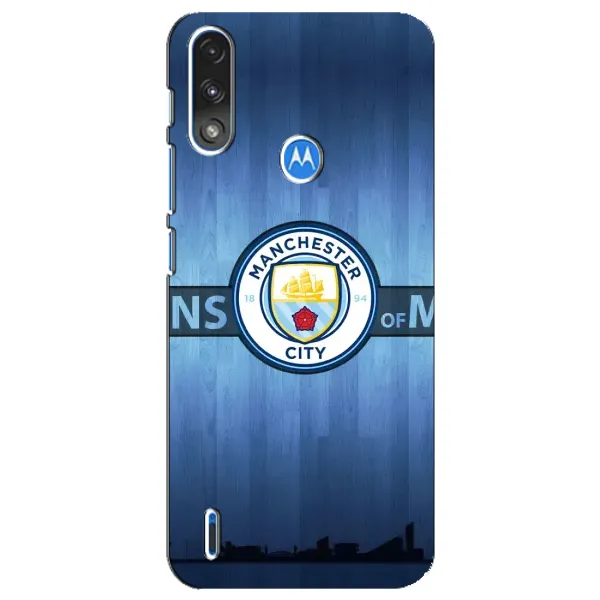 Чехол с рисунком «ManCity» для Motorola E7 Power Чехол с рисунком «ManCity» для Motorola E7 Power