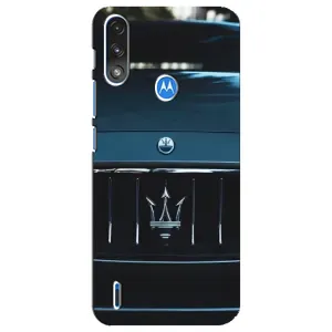 Чехлы с тематикой "Крутые машины" на Motorola E7 Power (Maserati auto)