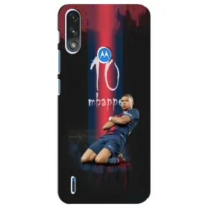 Чехол (TPU) с Футболистом на Motorola E7 Power (MBAPPE 10)