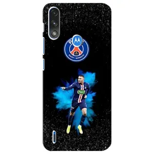 Чехол (TPU) с Футболистом на Motorola E7 Power (Мбаппе ПСЖ)