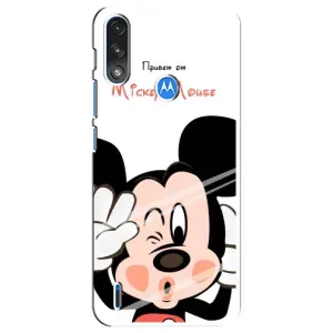 Чехол с рисунком «Mickey Mouse» для Motorola E7 Power