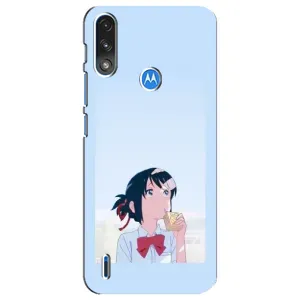 Чехол с персонажами АНИМЕ на Motorola E7 Power (Мицуха)