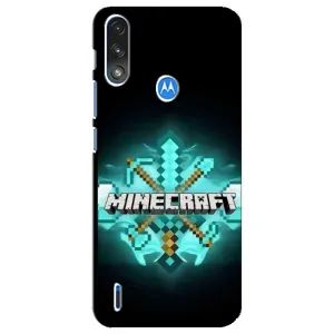 Чохол майнкрафт для Motorola E7 Power (MineCraft 2)