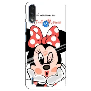 Чехол с рисунком «Minni Mouse» для Motorola E7 Power