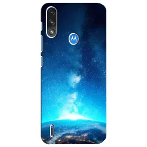Чехлы КОСМОС для Motorola E7 Power (Млечный путь)