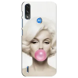 Чехол Стильные девушки на Motorola E7 Power (Монро)