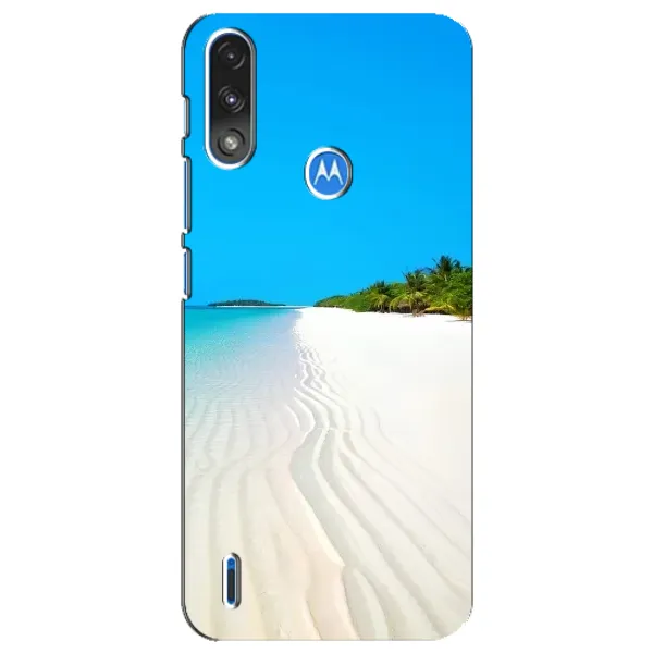 Чехол с рисунком «Море песок» для Motorola E7 Power Чехол с рисунком «Море песок» для Motorola E7 Power