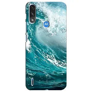 Літній Чохол на Motorola E7 Power (Морська Хвиля)