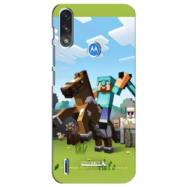 Чехол с рисунком «На коне» для Motorola E7 Power Чехол с рисунком «На коне» для Motorola E7 Power
