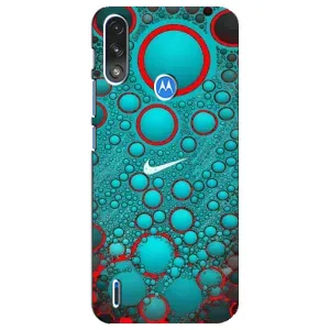Силиконовый Чехол на Motorola E7 Power с картинкой Nike (Найк зеленый)
