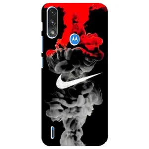 Силиконовый Чехол на Motorola E7 Power с картинкой Nike