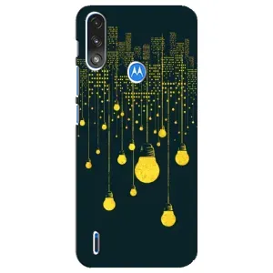Силіконові Чохли Коханій людині для Motorola E7 Power (Нічне місто)