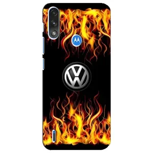 Чехол "Фольксваген" для Motorola E7 Power (Огненный Лого)