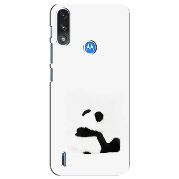 Чохол з малюнком «Панда образився» для Motorola E7 Power Чохол з малюнком «Панда образився» для Motorola E7 Power