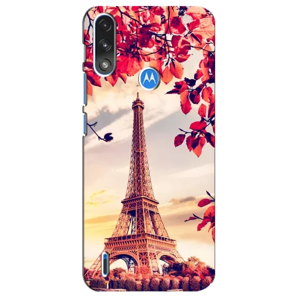 Чехол с рисунком «Paris photo» для Motorola E7 Power Чехол с рисунком «Paris photo» для Motorola E7 Power
