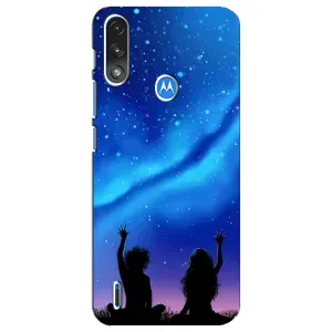Силіконові Чохли Коханій людині для Motorola E7 Power (Парочка)