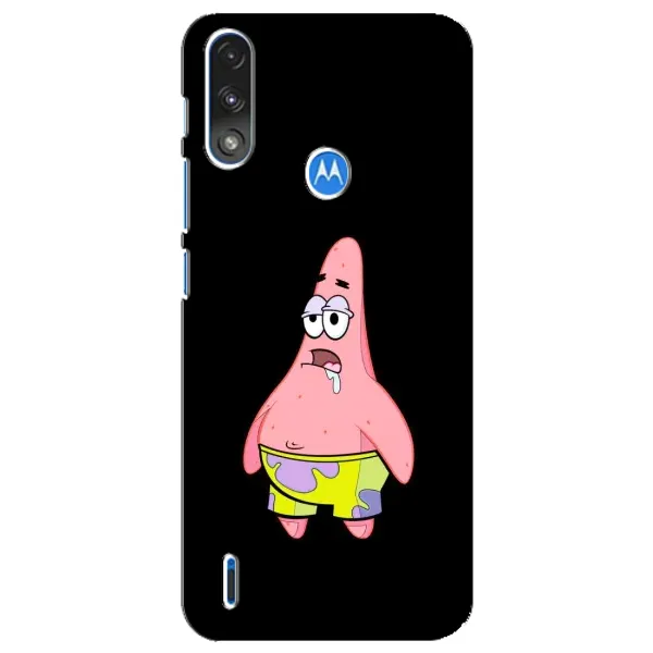 Чехол с рисунком «Патрик завис» для Motorola E7 Power