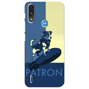 Чехол с принтом Собаки Патрон для Motorola E7 Power (Patron)