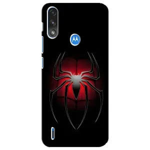 Чехол Супергерой Человека Паука на Motorola E7 Power (Паук)